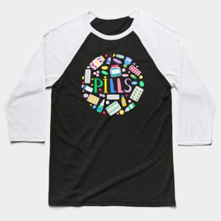 Pills Concept Baseball T-Shirt